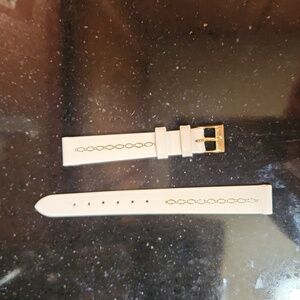 Brand new white Borel 12mm watch band